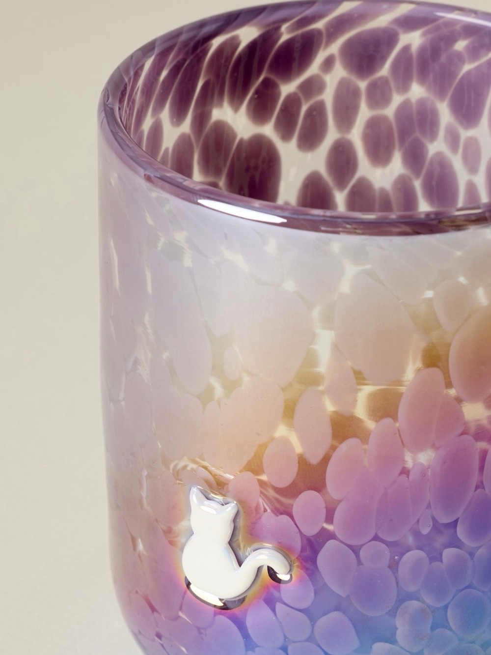 Anthropologie Icon Juice Glass in Marquee Luster Cat - New In Box - Picture 3 of 5